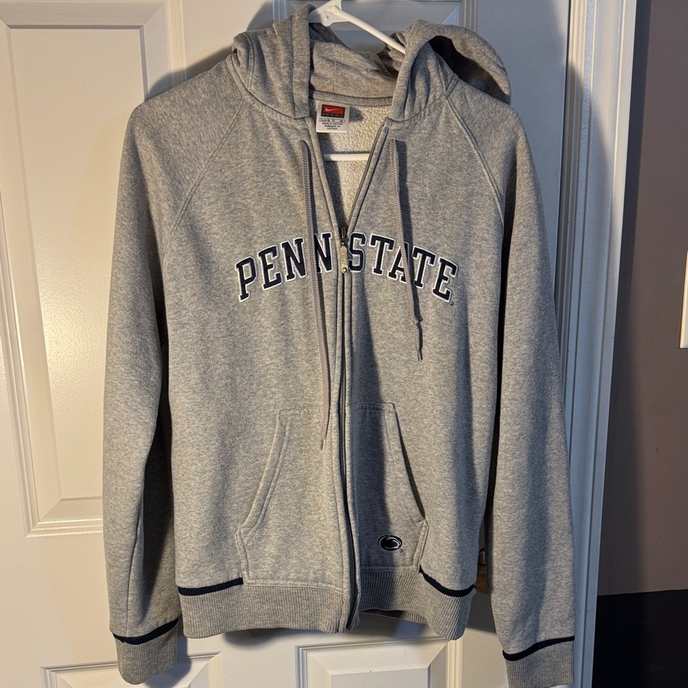 Nike Gray Penn State Hoodie